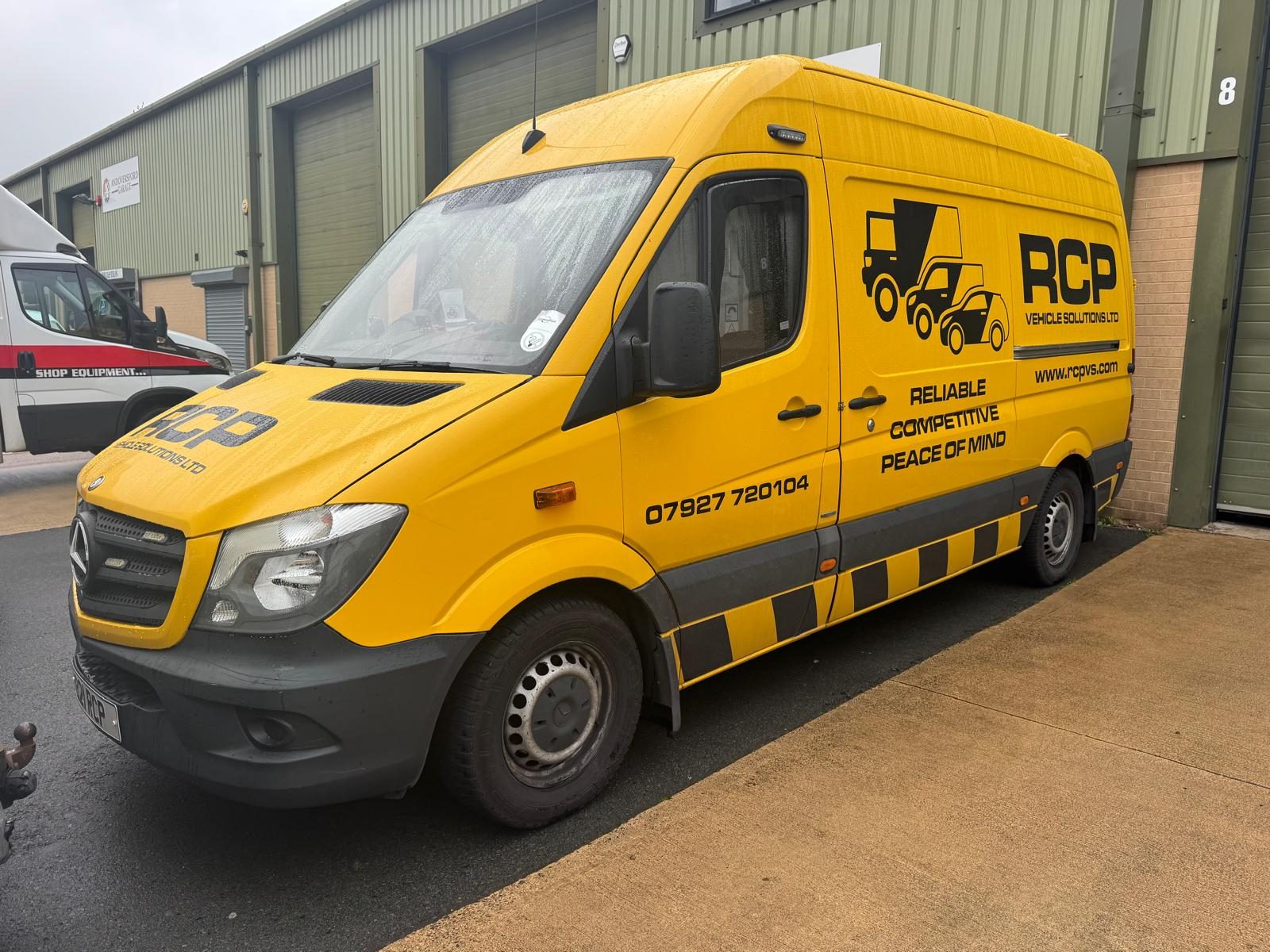 RCP Vehicle Solutions inspection van, Robb's Travel's six-weekly maintenance partner